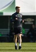 28 March 2022; Connor Ronan during a Republic of Ireland training session at FAI National Training Centre in Dublin. Photo by Eóin Noonan/Sportsfile