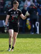 27 March 2022; Mayo goalkeeper Colm Reape before the Allianz Football League Division 1 match between Mayo and Kildare at Avant Money Páirc Seán Mac Diarmada in Carrick-on-Shannon, Leitrim. Photo by Piaras Ó Mídheach/Sportsfile