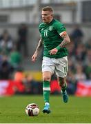 26 March 2022; James McClean of Republic of Ireland during the international friendly match between Republic of Ireland and Belgium at the Aviva Stadium in Dublin. Photo by Eóin Noonan/Sportsfile