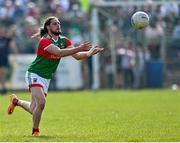 27 March 2022; Pádraig O'Hora of Mayo during the Allianz Football League Division 1 match between Mayo and Kildare at Avant Money Páirc Seán Mac Diarmada in Carrick-on-Shannon, Leitrim. Photo by Piaras Ó Mídheach/Sportsfile