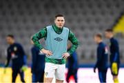 29 March 2022; Conor Coventry of Republic of Ireland before the UEFA European U21 Championship Qualifier match between Republic of Ireland and Sweden at Borås Arena in Sweden. Photo by Jörgen Jarnberger/Sportsfile