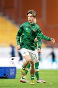 29 March 2022; Oliver O'Neill of Republic of Ireland before the UEFA European U21 Championship Qualifier match between Republic of Ireland and Sweden at Borås Arena in Sweden. Photo by Jörgen Jarnberger/Sportsfile