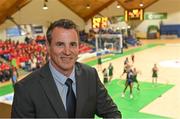 31 March 2022; Bruce Wood at the National Basketball Arena, after being appointed Basketball Ireland's new Head of Commercial and Brand. Photo by Ramsey Cardy/Sportsfile