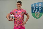 30 March 2022; Lorcan Healy of UCD in attendance at the announcement of JIGSAW as UCD FC charity partner in collaboration with the UCD Students' Union at the UCD Bowl in Belfield, Dublin. Photo by Sam Barnes/Sportsfile