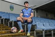 30 March 2022; Liam Kerrigan of UCD in attendance at the announcement of JIGSAW as UCD FC charity partner in collaboration with the UCD Students' Union at the UCD Bowl in Belfield, Dublin. Photo by Sam Barnes/Sportsfile