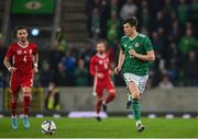 29 March 2022; Paddy McNair of Northern Ireland during the international friendly match between Northern Ireland and Hungary at National Football Stadium at Windsor Park in Belfast. Photo by Ramsey Cardy/Sportsfile