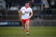 19 March 2022; Michael McKernan of Tyrone during the Allianz Football League Division 1 match between Tyrone and Mayo at O'Neill's Healy Park in Omagh, Tyrone. Photo by Stephen McCarthy/Sportsfile