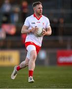 19 March 2022; Frank Burns of Tyrone during the Allianz Football League Division 1 match between Tyrone and Mayo at O'Neill's Healy Park in Omagh, Tyrone. Photo by Stephen McCarthy/Sportsfile