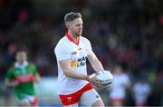 19 March 2022; Frank Burns of Tyrone during the Allianz Football League Division 1 match between Tyrone and Mayo at O'Neill's Healy Park in Omagh, Tyrone. Photo by Stephen McCarthy/Sportsfile