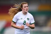 29 March 2022; Orlaith O'Mahony of Republic of Ireland during the UEFA Women's U17's Round 2 Qualifier match between Republic of Ireland and Iceland at Tallaght Stadium in Dublin. Photo by Ben McShane/Sportsfile