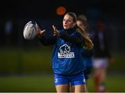 30 March 2022; Ciara Faulkner during a Leinster Rugby Women's training session at Energia Park in Dublin. Photo by David Fitzgerald/Sportsfile
