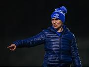 30 March 2022; Head coach Tania Rosser during a Leinster Rugby Women's training session at Energia Park in Dublin. Photo by David Fitzgerald/Sportsfile