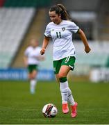 29 March 2022; Lia O'Leary of Republic of Ireland during the UEFA Women's U17's Round 2 Qualifier match between Republic of Ireland and Iceland at Tallaght Stadium in Dublin. Photo by Ben McShane/Sportsfile