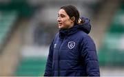 29 March 2022; Republic of Ireland equipment manager Aoife O'Brien before the UEFA Women's U17's Round 2 Qualifier match between Republic of Ireland and Iceland at Tallaght Stadium in Dublin. Photo by Ben McShane/Sportsfile