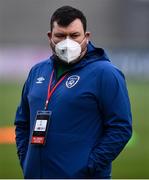 29 March 2022; Republic of Ireland operations exectutive Shane Kavanagh before the UEFA Women's U17's Round 2 Qualifier match between Republic of Ireland and Iceland at Tallaght Stadium in Dublin. Photo by Ben McShane/Sportsfile