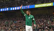 29 March 2022; Conor Hourihane of Republic of Ireland during the international friendly match between Republic of Ireland and Lithuania at the Aviva Stadium in Dublin. Photo by Eóin Noonan/Sportsfile