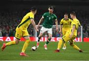 29 March 2022; Will Keane of Republic of Ireland in action during the international friendly match between Republic of Ireland and Lithuania at the Aviva Stadium in Dublin. Photo by Eóin Noonan/Sportsfile