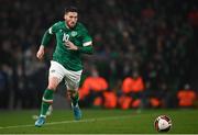 29 March 2022; Matt Doherty of Republic of Ireland during the international friendly match between Republic of Ireland and Lithuania at the Aviva Stadium in Dublin. Photo by Eóin Noonan/Sportsfile