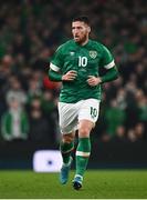 29 March 2022; Matt Doherty of Republic of Ireland during the international friendly match between Republic of Ireland and Lithuania at the Aviva Stadium in Dublin. Photo by Eóin Noonan/Sportsfile