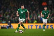 29 March 2022; Alan Browne of Republic of Ireland during the international friendly match between Republic of Ireland and Lithuania at the Aviva Stadium in Dublin. Photo by Eóin Noonan/Sportsfile
