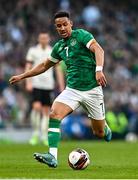 26 March 2022; Callum Robinson of Republic of Ireland during the international friendly match between Republic of Ireland and Belgium at the Aviva Stadium in Dublin. Photo by Eóin Noonan/Sportsfile