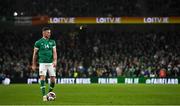 29 March 2022; Alan Browne of Republic of Ireland during the international friendly match between Republic of Ireland and Lithuania at the Aviva Stadium in Dublin. Photo by Eóin Noonan/Sportsfile