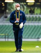 29 March 2022; Republic of Ireland staff Karl McKenna during the international friendly match between Republic of Ireland and Lithuania at the Aviva Stadium in Dublin. Photo by Eóin Noonan/Sportsfile