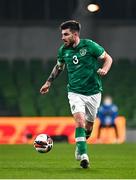 29 March 2022; Ryan Manning of Republic of Ireland during the international friendly match between Republic of Ireland and Lithuania at the Aviva Stadium in Dublin. Photo by Eóin Noonan/Sportsfile