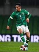 29 March 2022; Callum Robinson of Republic of Ireland during the international friendly match between Republic of Ireland and Lithuania at the Aviva Stadium in Dublin. Photo by Eóin Noonan/Sportsfile