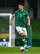 29 March 2022; John Egan of Republic of Ireland during the international friendly match between Republic of Ireland and Lithuania at the Aviva Stadium in Dublin. Photo by Eóin Noonan/Sportsfile