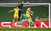 29 March 2022; Republic of Ireland goalkeeper Caoimhin Kelleher during the international friendly match between Republic of Ireland and Lithuania at the Aviva Stadium in Dublin. Photo by Eóin Noonan/Sportsfile