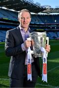 1 April 2022; Sky Sports announced their 2022 GAA Championship fixtures, along with an all-star panel of pundits and commentators for the season ahead. Pictured at the launch in Croke Park is pundit Jamesie O'Connor. As part of the 2022 GAA schedule of fixtures, Sky Sports Arena will be the home of GAA, with a total of 20 games broadcasting on the channel – 14 of which are exclusive to Sky Sports. Photo by Brendan Moran/Sportsfile