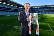 1 April 2022; Sky Sports announced their 2022 GAA Championship fixtures, along with an all-star panel of pundits and commentators for the season ahead. Pictured at the launch in Croke Park is pundit Jamesie O'Connor. As part of the 2022 GAA schedule of fixtures, Sky Sports Arena will be the home of GAA, with a total of 20 games broadcasting on the channel – 14 of which are exclusive to Sky Sports. Photo by Brendan Moran/Sportsfile