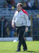 27 March 2022; Tyrone joint manager Feargal Logan before the Allianz Football League Division 1 match between Kerry and Tyrone at Fitzgerald Stadium in Killarney, Kerry. Photo by Brendan Moran/Sportsfile