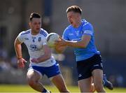 27 March 2022; Seán Bugler of Dublin in action against Dessie Ward of Monaghan during the Allianz Football League Division 1 match between Monaghan and Dublin at St Tiernach's Park in Clones, Monaghan. Photo by Ray McManus/Sportsfile