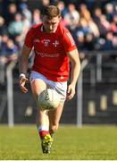 27 March 2022; Sam Mulroy of Louth during the Allianz Football League Division 3 match between Wicklow and Louth at County Grounds in Aughrim, Wicklow. Photo by Matt Browne/Sportsfile