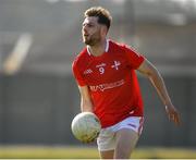 27 March 2022; John Clutterbuck of Louth during the Allianz Football League Division 3 match between Wicklow and Louth at County Grounds in Aughrim, Wicklow. Photo by Matt Browne/Sportsfile