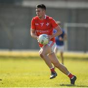 27 March 2022; Liam Jackson of Louth during the Allianz Football League Division 3 match between Wicklow and Louth at County Grounds in Aughrim, Wicklow. Photo by Matt Browne/Sportsfile