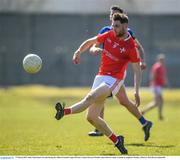 27 March 2022; John Clutterbuck of Louth during the Allianz Football League Division 3 match between Wicklow and Louth at County Grounds in Aughrim, Wicklow. Photo by Matt Browne/Sportsfile