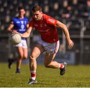 27 March 2022; Sam Mulroy of Louth during the Allianz Football League Division 3 match between Wicklow and Louth at County Grounds in Aughrim, Wicklow. Photo by Matt Browne/Sportsfile