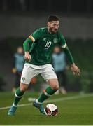 29 March 2022; Matt Doherty of Republic of Ireland during the international friendly match between Republic of Ireland and Lithuania at the Aviva Stadium in Dublin. Photo by Sam Barnes/Sportsfile