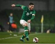 29 March 2022; Matt Doherty of Republic of Ireland during the international friendly match between Republic of Ireland and Lithuania at the Aviva Stadium in Dublin. Photo by Sam Barnes/Sportsfile