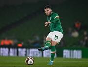 29 March 2022; Matt Doherty of Republic of Ireland during the international friendly match between Republic of Ireland and Lithuania at the Aviva Stadium in Dublin. Photo by Sam Barnes/Sportsfile