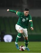 29 March 2022; Matt Doherty of Republic of Ireland during the international friendly match between Republic of Ireland and Lithuania at the Aviva Stadium in Dublin. Photo by Sam Barnes/Sportsfile