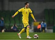 29 March 2022; Titas Milasius of Lithuania during the international friendly match between Republic of Ireland and Lithuania at the Aviva Stadium in Dublin. Photo by Sam Barnes/Sportsfile