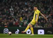 29 March 2022; Benas Satkus of Lithuania during the international friendly match between Republic of Ireland and Lithuania at the Aviva Stadium in Dublin. Photo by Sam Barnes/Sportsfile