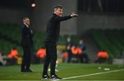 29 March 2022; Republic of Ireland manager Stephen Kenny during the international friendly match between Republic of Ireland and Lithuania at the Aviva Stadium in Dublin. Photo by Sam Barnes/Sportsfile