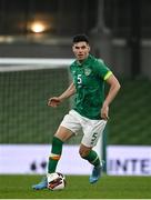 29 March 2022; John Egan of Republic of Ireland during the international friendly match between Republic of Ireland and Lithuania at the Aviva Stadium in Dublin. Photo by Sam Barnes/Sportsfile