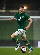 29 March 2022; Nathan Collins of Republic of Ireland during the international friendly match between Republic of Ireland and Lithuania at the Aviva Stadium in Dublin. Photo by Sam Barnes/Sportsfile