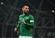 29 March 2022; Conor Hourihane of Republic of Ireland during the international friendly match between Republic of Ireland and Lithuania at the Aviva Stadium in Dublin. Photo by Sam Barnes/Sportsfile